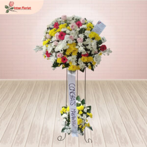 Standing Flower Selamat - SFS07