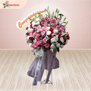 Standing Flower Selamat - SFS12