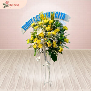 Standing Flower Turut Berduka Cita - SFTBC01