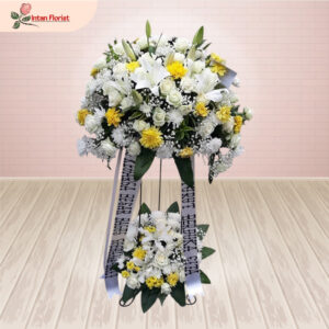 Standing Flower Turut Berduka Cita - SFTBC05