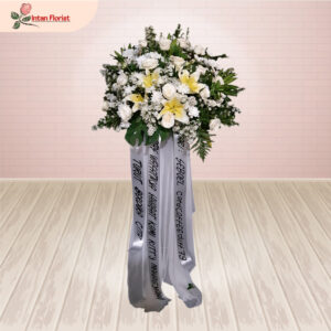 Standing Flower Turut Berduka Cita - SFTBC07