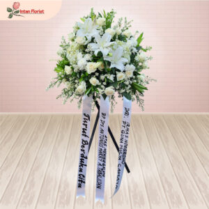 Standing Flower Turut Berduka Cita - SFTBC08