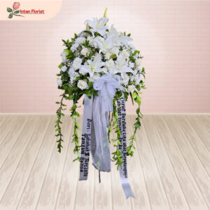 Standing Flower Turut Berduka Cita - SFTBC10