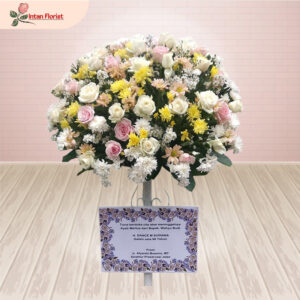 Standing Flower Turut Berduka Cita - SFTBC12